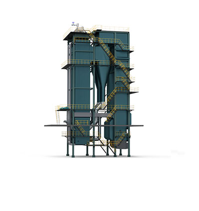 (CFB)circulating fluidized bed hot water boiler