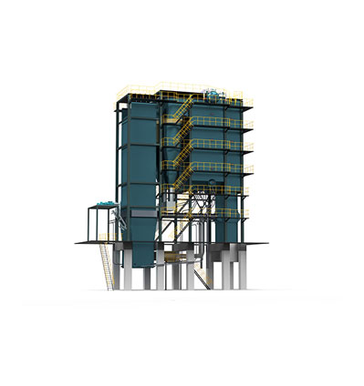  (CFB)circulating fluidized bed steam boiler