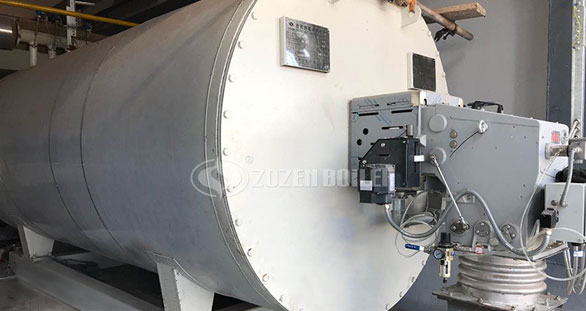 1.5MW gas-fired thermal fluid heater for paper industry